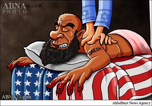 داعش مهره‌ای در دستان آمریکا و اسرائیل