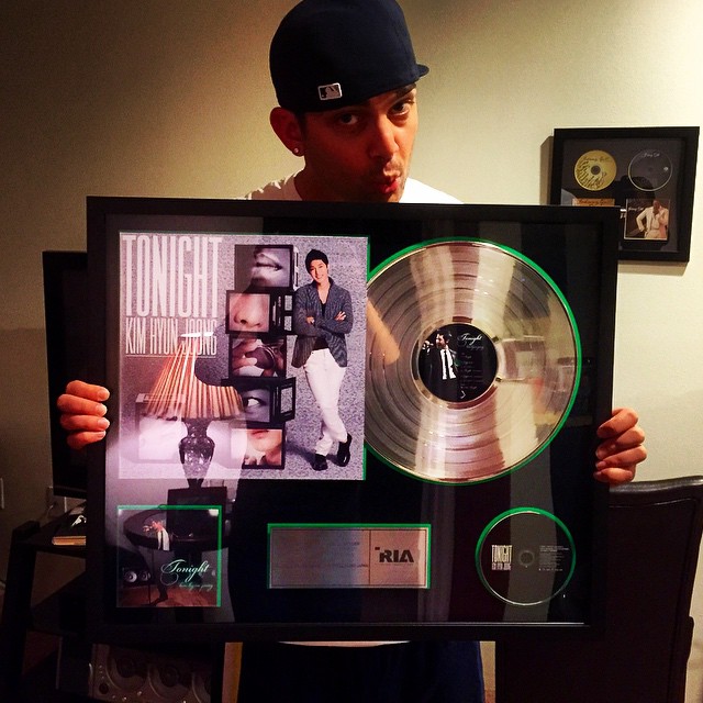 Album Kim Hyun Joong Tonight Was Certified Platinum - Update Instagram Michael Angelo - 2015.04.04