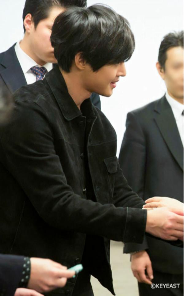 [Photo] Kim Hyun Joong - Japan Mobile Site Update [15.04.13]