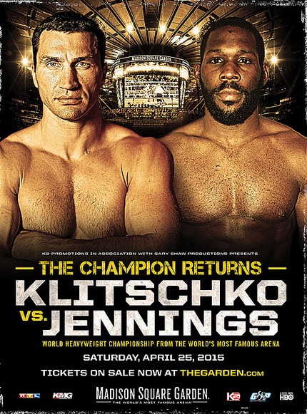 دانلود مسابقه قهرمانی سنگین وزن بوکس Wladimir Klitschko vs. Bryant Jennings