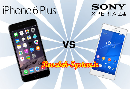 مقایسه و بررسی فنی گوشی موبایل Sony Experia Z4 با Iphone 6 Plus