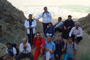 کوهپیمایی دراگ شیراز 7اردی بهشت 94