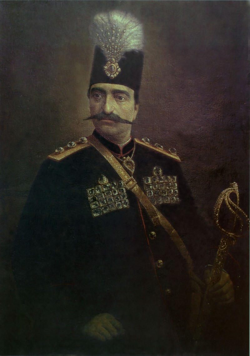 نقاشی از ناصرالدین شاه قاجار