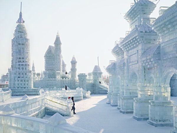 مجسمه های یخی در چین