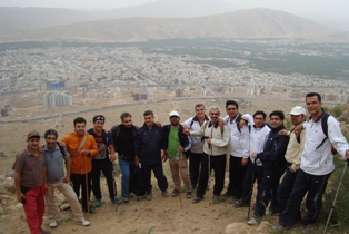 کوهپیمایی دراگ شیراز 14 اردی بهشت 94