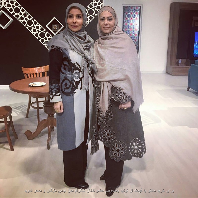 الگو+مانتو برش دار