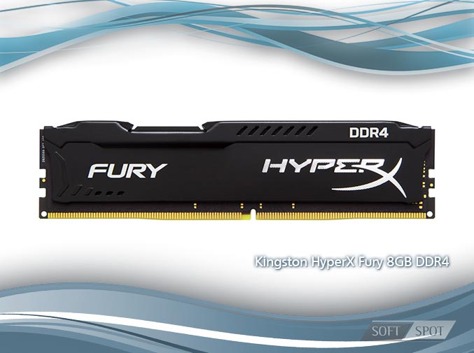 Kingston HyperX Fury 8GB DDR4 2400MHz CL15 Single Channel RAM HX424C15FB28