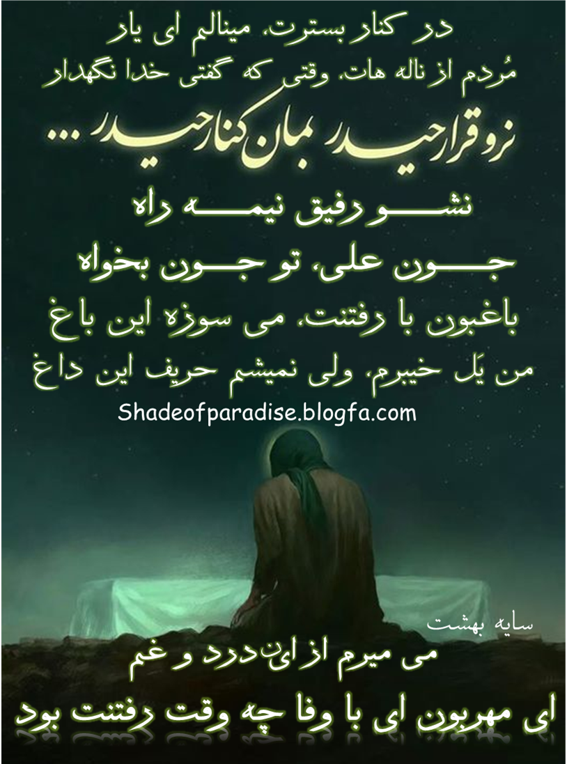 سایه بهشت shadeofparadise.blogfa.com