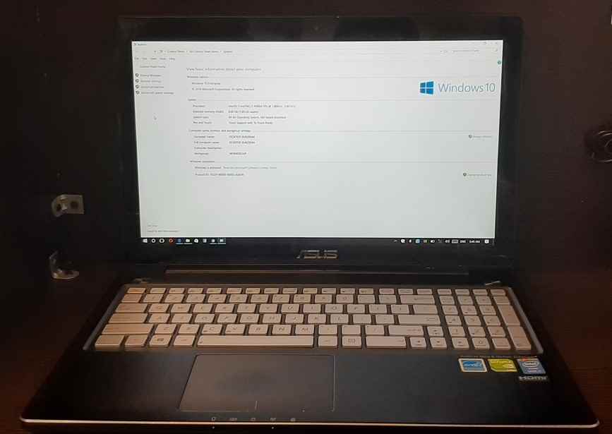 لپ تاپ استوک ایسوس مدل ASUS Q550LF با مشخصات i7-4gen-8GB-500GB-HDD-2GB-Nvidia-GT-745M-DDR3-128-bit  