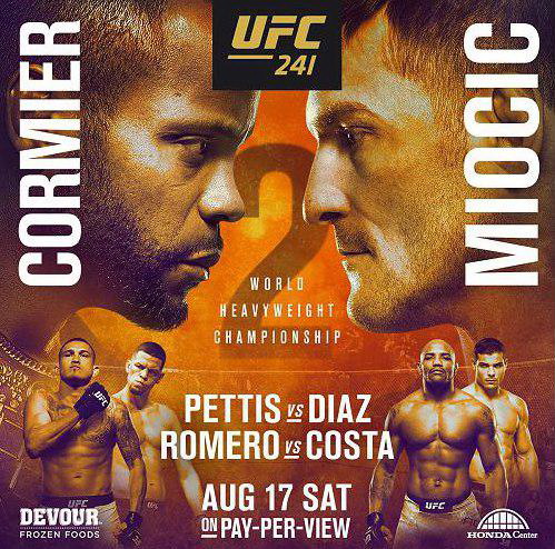 دانلود رویداد یو اف سی :  UFC 241: Cormier vs. Miocic 2