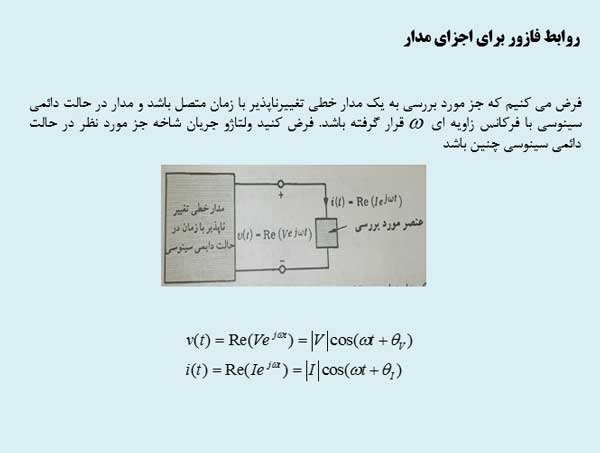 پاورپوینت اعداد مختلط و فازور