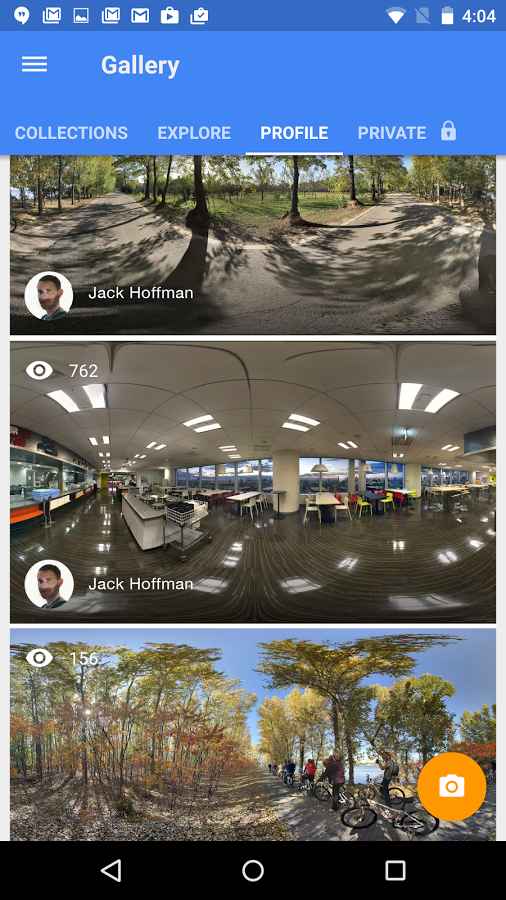 اپلیکیشن نمایش نمایش داخلی خیابان ها اندروید - Google Street View v2.0.0.257517656