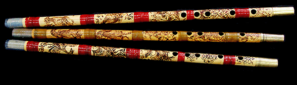 سوخته کاری روی نی