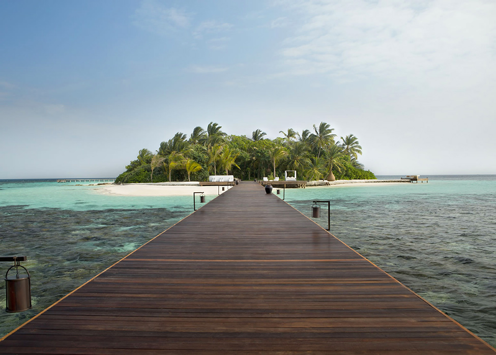ویلایی در یک جزیره خصوصی در مالدیو
