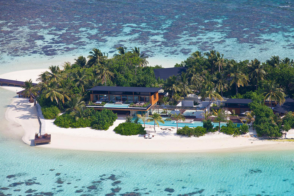 ویلایی در یک جزیره خصوصی در مالدیو